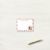 Spooky Niedlich Halloween Spuk Häuser Post-it Klebezettel (Auf Schreibtisch)