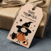 Spooky Niedlich Hexenfarbenfroh Halloween Geschenkanhänger