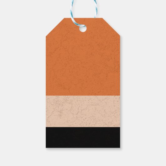 Spooky Niedlich Hexenfarbenfroh Halloween Geschenkanhänger (Rückseite)