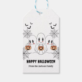Spooky Niedlich Kawaii Cartoon Ghost Halloween-Par Geschenkanhänger