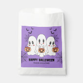 Spooky Niedlich Kawaii Cartoon Ghost Halloween-Par Geschenktütchen (Vorderseite)