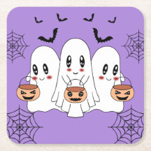 Spooky Niedlich Kawaii Cartoon Ghost Halloween-Par