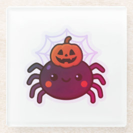 Spooky Niedlich Kawaii Halloween Spider Glasuntersetzer