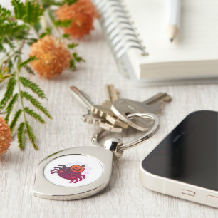 Spooky Niedlich Kawaii Halloween Spider Schlüsselanhänger