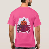 Spooky Niedlich Kawaii Halloween Spider T-Shirt (Rückseite)
