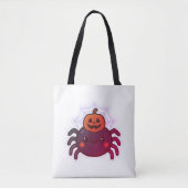 Spooky Niedlich Kawaii Halloween Spider Tasche (Vorderseite)