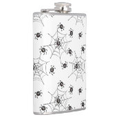 Spooky Niedlich Spiders & Webs Flachmann (Rechts)
