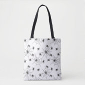 Spooky Niedlich Spiders & Webs Halloween Tasche (Vorderseite)