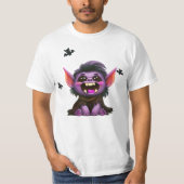 Spooky Niedlich Troll Halloween T - Shirt (Vorderseite)