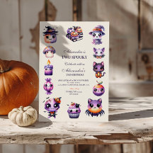 Spooky Niedliche 2. Geburtstag Halloween Pastel Ka