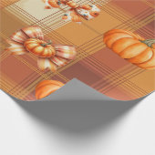 Spooky Niedliche erste Geburtstagsfeier Geschenkpapier (Ecke)