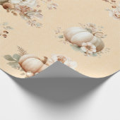 Spooky Niedlicher erster Geburtstag Halloween Wrap Geschenkpapier (Ecke)