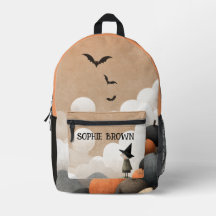 Spooky Niedliches WasserfarbenHalloween, Hexe mit