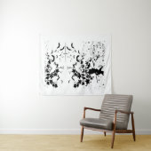 Spooky night.b wandteppich (Beispiel (Horizontal))