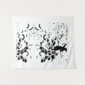 Spooky night.b wandteppich (Vorderseite (Horizontal))