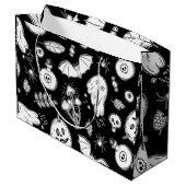 Spooky Night Große Geschenktüte (Rückseite Schrägansicht)