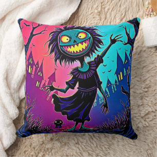Spooky Night Halloween-Kreaturendesign Kissen