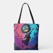 Spooky Night Halloween-Kreaturendesign Tasche (Rückseite)