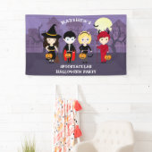 Spooky Night Halloween-Party Banner (Insitu)