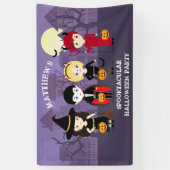 Spooky Night Halloween-Party Banner (Vertikal)
