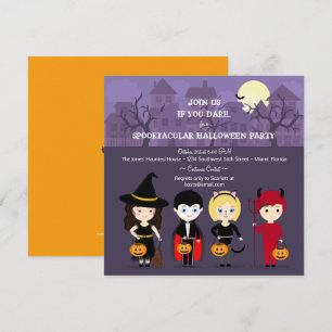 Spooky Night Halloween-Party Einladung