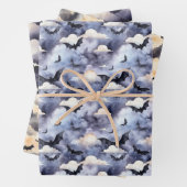 Spooky Night Halloween Wrapping Paper Geschenkpapier Set (Beispiel)
