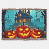  Spooky Night Haunted House Thrills Decke (Vorderseite)