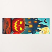 Spooky Night Haunted House Thrills Yogamatte (Vorderseite (Horizontal))