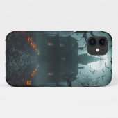 Spooky Night mit Jack-o'-Lanterns Case-Mate iPhone Hülle (Rückseite (Horizontal))