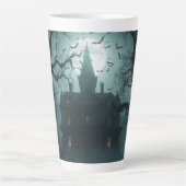 Spooky Night mit Jack-o'-Lanterns Milchtasse (Vorderseite)