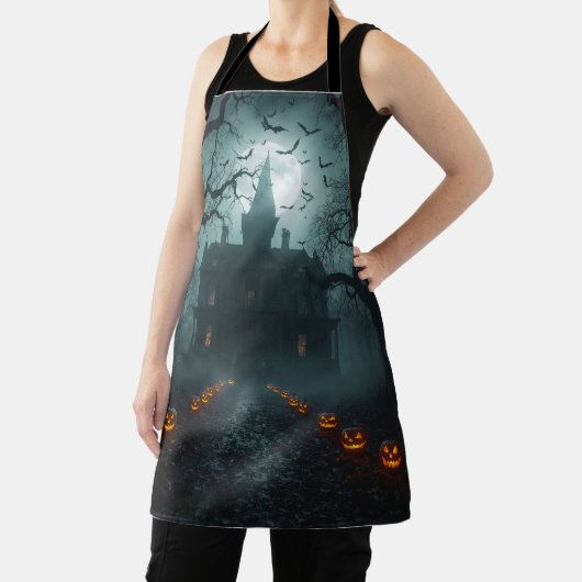 Spooky Night mit Jack-o'-Lanterns Schürze (InSitu)