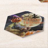 Spooky Night Pumpkin Untersetzer (angewinkelt)