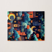 Spooky Night Sky Puzzle (Horizontal)