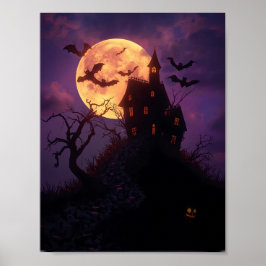 Spooky Night - Spuk House Poster