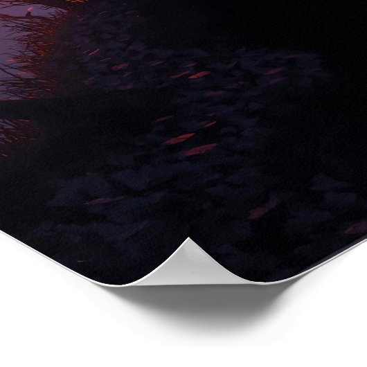 Spooky Night - Spuk House Poster (Ecke)