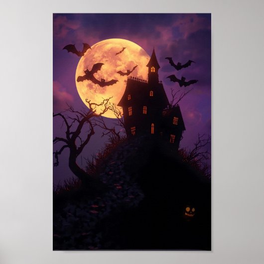 Spooky Night - Spuk House Poster (Vorne)