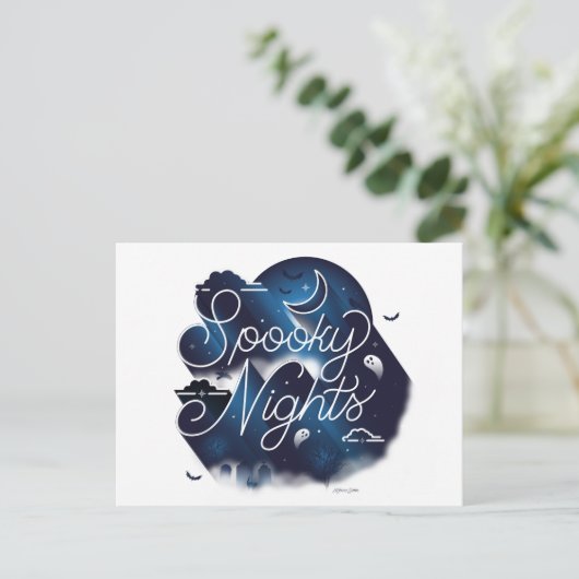 Spooky Nights / Postkarte (Stehend Vorderseite)