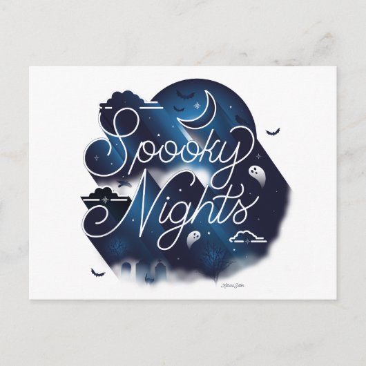 Spooky Nights / Postkarte (Vorderseite)