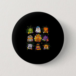 Spooky Nuggets Mecket Halloween Chicken Nugge Button