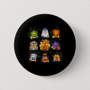 Spooky Nuggets Mecket Halloween Chicken Nugge Button