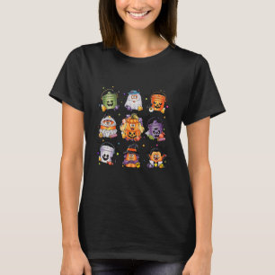 Spooky Nuggets Mecket Halloween Chicken Nugge T-Shirt
