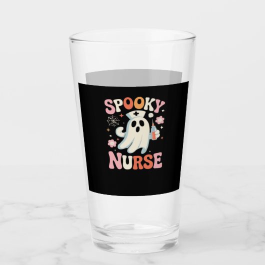 Spooky Nurse Classic T-Shirt_1 Glas (Vorderseite)