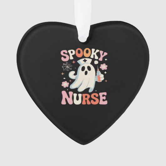 Spooky Nurse Classic T-Shirt_1 Ornament (Vorderseite)