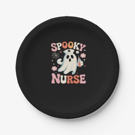 Spooky Nurse Classic T - Shirt_1 Pappteller (Vorderseite)