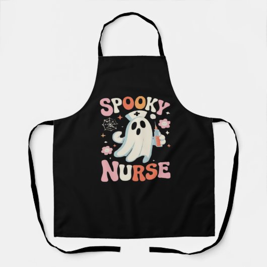 Spooky Nurse Classic T - Shirt_1 Schürze (Vorderseite)