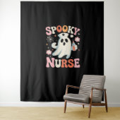 Spooky Nurse Classic T - Shirt_1 Wandteppich (Beispiel)
