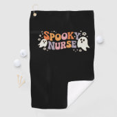 Spooky Nurse Classic T - Shirt Golfhandtuch (Insitu)