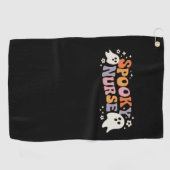 Spooky Nurse Classic T - Shirt Golfhandtuch (Horizontal)