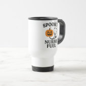 Spooky Nurse Fuel Tasse | Weihnachtskaffee (VorderseiteRechts)