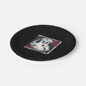 Spooky Nurse Ghost Haunted Hospital Crew Ghostly N Pappteller (Schrägansicht)